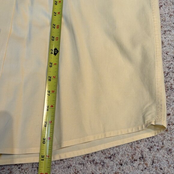 Cinch Mens Yellow Long Sleeve Cotton Shirt Size Small - Picture 9 of 10